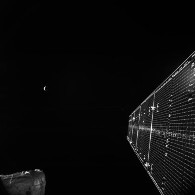 BepiColombo bids farewell to Earth and the Moon, ESA/BepiColombo/MTM, CC BY-SA 3.0 IGO