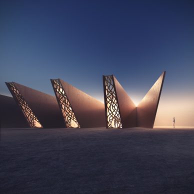 Museum of No Spectators. Credit Architect and Co-Lead Artist John Marx