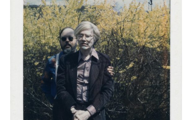  Andy Warhol (1928-1987), Andy Warhol and Henry Geldzahler. Estimate: USD 15,000 - USD 20,000, unique polaroid print mounted on board, 10.8 x 8.6 cm. Executed circa 1979. Credit Christie's Images LTD. 2020