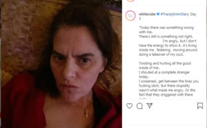 #TraceyEminDiary - Screenshot dal profilo instagram.com/whitecube