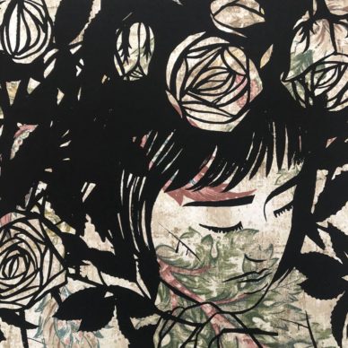 Alessandro Baronciani, Le Parati Wall-Flowers Girl, 2020