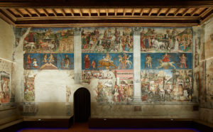 Ferrara, Palazzo Schifanoia, Salone dei Mesi - Francesco del Cossa Parete est (1469-70). Photo credit Henrik Blomqvist