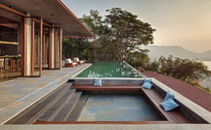 Retreat in the Sahyadris, Khosla Associates, Maharashtra, India, 2017. Image credit: Shamanth Patil J. Courtesy Khosla Associates (pages 128-129)