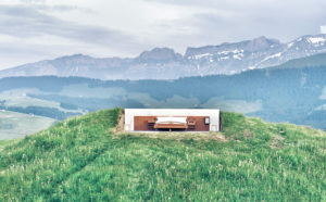 Null Stern Hotel Land art version Appenzellerland. Photo ©Patrik Riklin, AfS 2017