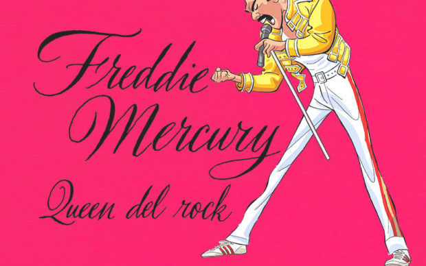 Freddie_Mercury,_Queen_del_rock_-_PuscedduFerrario__Edizioni_EL, dettaglio della copertina