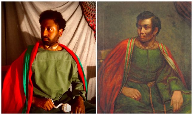 Henry P. Briggs, Ira Aldridge as Othello (c. 1830). One of the greatest Shakespearean actors of his age – but he was black. Unable to work in America, he moved to England in the 1820s. Rediscovering #blackportraiture through #gettymuseumchallenge