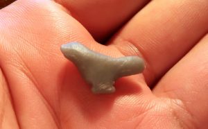 Impressione 3D della figurina di Lingjing. Crediti F. d'Errico