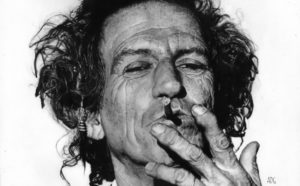 Keith Richards - Alessandra Di Girolamo. Courtesy l'artista