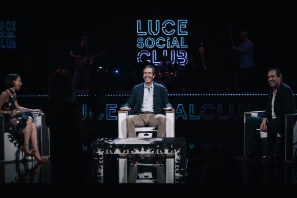 Paolo Calabresi, ospite della nona puntata di Luce Social Club