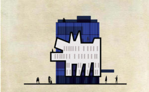 Una illustrazione di Federico Babina. Courtesy l'artista