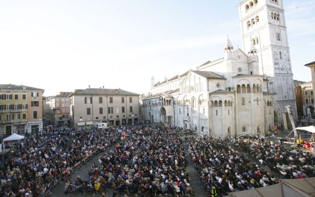 festivalfilosofia 2017 a Modena, piazza Grande. Foto Elisabetta Baracchi