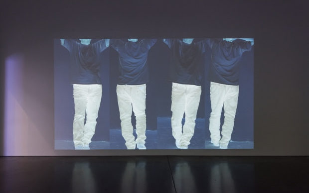 Bruce Nauman, Contrapposto Studies, I through VII, 2015-16. Pinault Collection and Philadelphia Museum of Art. © Bruce Nauman Artists Rights Society (ARS), New York