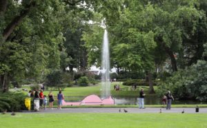 Filili Viridi, le Jardin des plantes, Le Voyage à Nantes 2020, Installation de L'Arroseur © Ville de Nantes - Jean-Félix Fayolles. Credit Le Voyage à Nantes