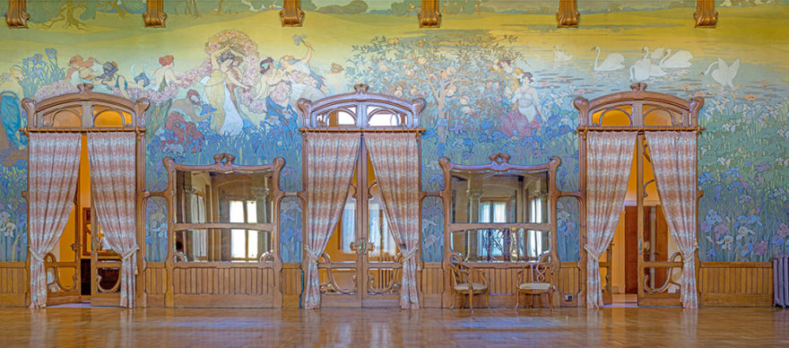 Art Nouveau Week 2020, Palermo, Villa Igiea. Foto © Wolfgang Moroder. Immagine di repertorio Ass. Italia Liberty
