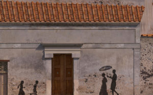 Reconstitution rue pompéienne © GEDEON Programmes