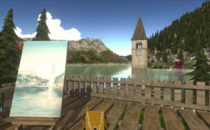 A Painter's Tale: Curon, 1950, courtesy Monkeys Tales Studio