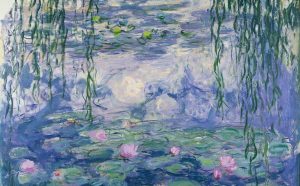 Claude Monet (1840-1926), Ninfee, 1916-1919 circa. Olio su tela, 150×197 cm. Parigi, Musée Marmottan Monet, lascito Michel Monet, 1966 © Musée Marmottan Monet, Paris / Bridgeman Images