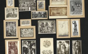 Aby Warburg, Bilderatlas Mnemosyne, panel 47 (recovered), photo Wootton fluid; Courtesy The Warburg Institute, London