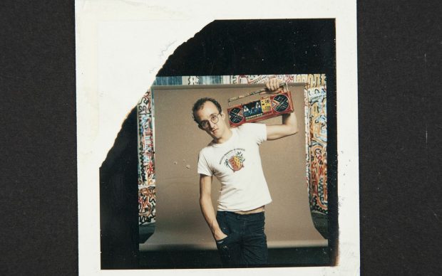 Keith Haring - Credit © Keith Haring Foundation. Polaroids, The Keith Haring Foundation Archives. Courtesy Sotheby's