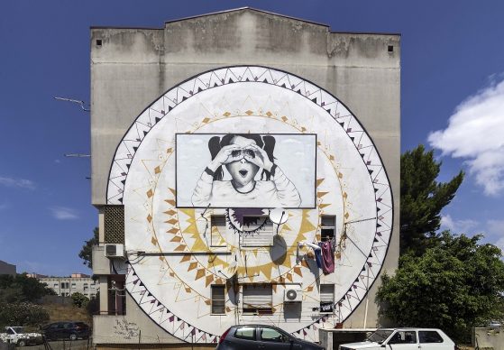 Muri di Sardegna. Luoghi e opere della Street art. Dario Flaccovio Editore. Foto credit Massimiliano Frau