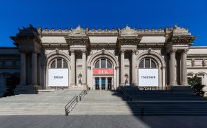 Yoko Ono (b. 1933, Japan), DREAM TOGETHER, 2020, installed at The Metropolitan Museum of Art © Yoko Ono. Image credit: The Metropolitan Museum of Art, Photo by Anna-Marie Kellen