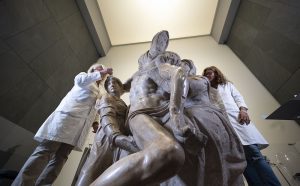 Restauro della Pietà di Michelangelo, Museo dell'Opera del Duomo di Firenze, Courtesy Opera di Santa Maria del Fiore, foto Claudio Giovannini/CGE