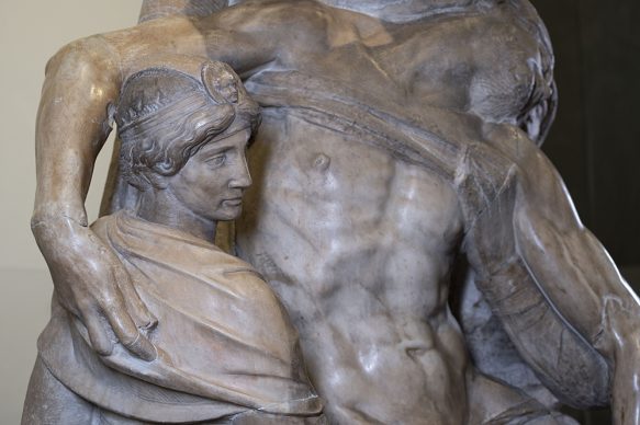 Restauro della Pietà di Michelangelo, Museo dell'Opera del Duomo di Firenze, Courtesy Opera di Santa Maria del Fiore, foto Claudio Giovannini/CGE