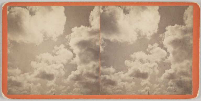 Eadweard J. Muybridge (English, 1830–1904). Clouds, 1868-1872. Albumen silver print. George Eastman Museum, museum accession. Courtesy of the George Eastman Museum