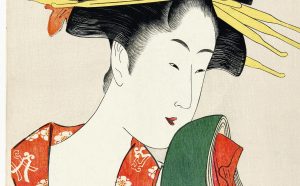 Kitagawa Utamaro, La geisha Hitomoto, 1795-1800 ca.