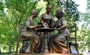 Women's Rights Monument in Central Park, credit NYC Parks / Daniel Avila