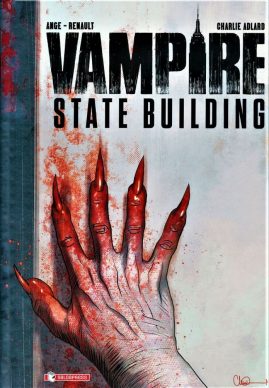 Ange e Patrick Renault, Charlie Adlard – Vampire State Building (SaldaPress, 2020). Copertina