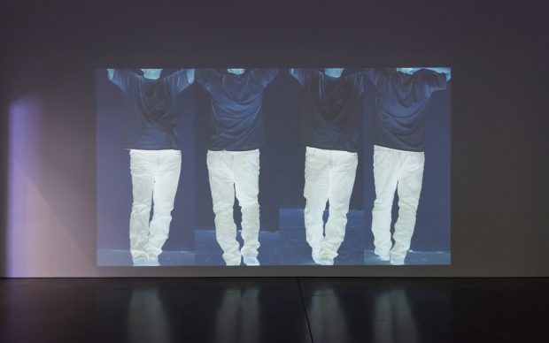 Bruce Nauman, Contrapposto Studies, I through VII, 2015-16. Pinault Collection and Philadelphia Museum of Art. © Bruce Nauman : Artists Rights Society (ARS), New York