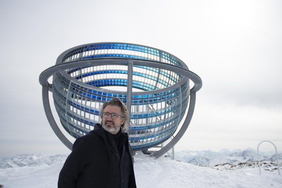Olafur Eliasson, Our glacial perspectives, 2020. Photo Martin Rattini