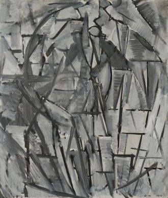 Piet Mondrian, Eukalyptus, 1912 Oil on canvas, 60,0 x 51,0 cm. Fondation Beyeler, Riehen / Basel, Beyeler Collection © Mondrian /Holtzman Trust c/o HCR International Warrenton, VA USA Photo Robert Bayer, Basel