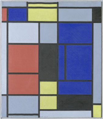 Piet Mondrian, Tableau No. I, 1921–1925 Oil on canvas, 75,5 x 65,5 cm Fondation Beyeler, Riehen / Basel, Beyeler Collection © Mondrian/Holtzman Trust c/o HCR International Warrenton, VA USA Photo Robert Bayer, Basel
