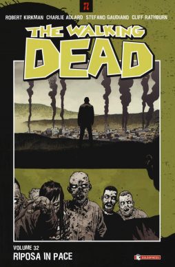 Robert Kirkman, Charlie Adlard e altri – The Walking Dead vol. 32 – Riposa in pace (SaldaPress, 2019). Copertina