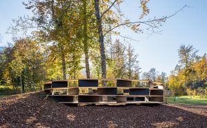 Stefano Boeri Interiors, Tree-Room. Arte Sella, 2020. Photo Giacomo Bianchi. Copyright Arte Sella