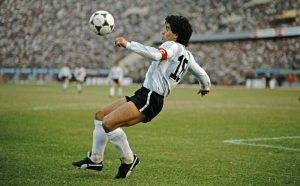 Diego Maradona Argentina 1985