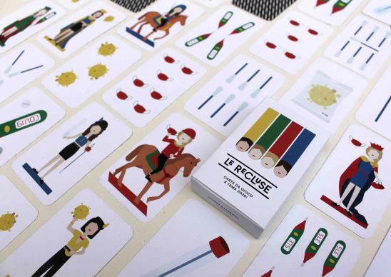 Le Recluse, carte da gioco © Progetto Undici