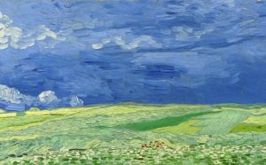 Vincent van Gogh, Wheatfield under Thunderclouds, 1890, oil on canvas, 50.4 cm x 101.3 cm, Van Gogh Museum, Amsterdam (Vincent van Gogh Foundation)