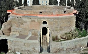 Veduta dall’alto del Mausoleo di Augusto