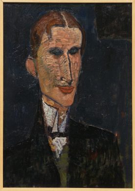 Amedeo Modigliani, Viking Eggeling, 1916. Huile sur toile, 65 x 46 cm. LaM, Villeneuve d’Ascq, ancienne collection Roger Dutilleul. Photo Muriel Anssens