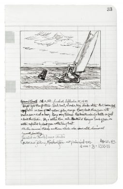 Edward Hopper. Ground Swell, 36 × 50 in., (92,7 × 127,6 cm). The Corcoran Gallery of Art, Washington, D.C.; Acquisto del museo, William A. Clark Fund