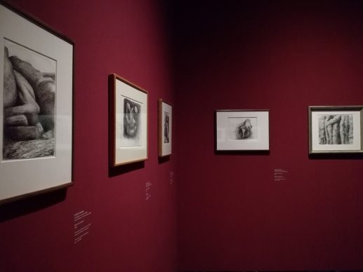 Henry Moore. Il disegno dello scultore. Vista dell'allestimento della mostra al Museo Novecento di Firenze.  Photo Valentina Silvestrini