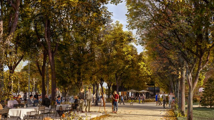 Jardin des Champs Élysées aire de jeux ©PCA-STREAM