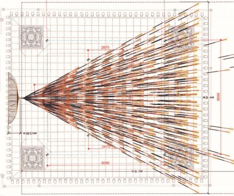 L'Amazone Erogène, dessin technique. © Prune Nourry Studio