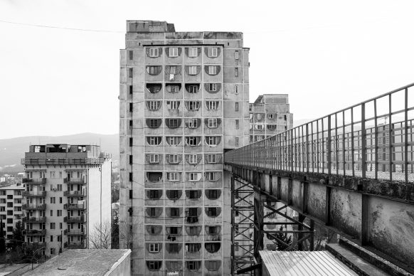 Residential Complex by O. Kalandarishvili, G. Potskhishvili, 1974-76. Stefano Perego​, © Blue Crow Media