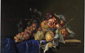 Willem Van Aelst, Natura morta con frutta