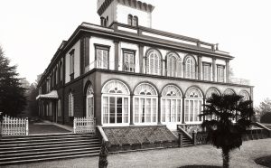 Veduta di Villa Fabbricotti a Firenze, 25/02/1894, Arch. Micheli Vincenzo (1830-1905) XIX sec. Archivi Alinari Firenze