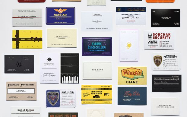 Business as Unusual: Collector’s Set of Calling Cards – Cult Classics Edition, courtesy Dorothy